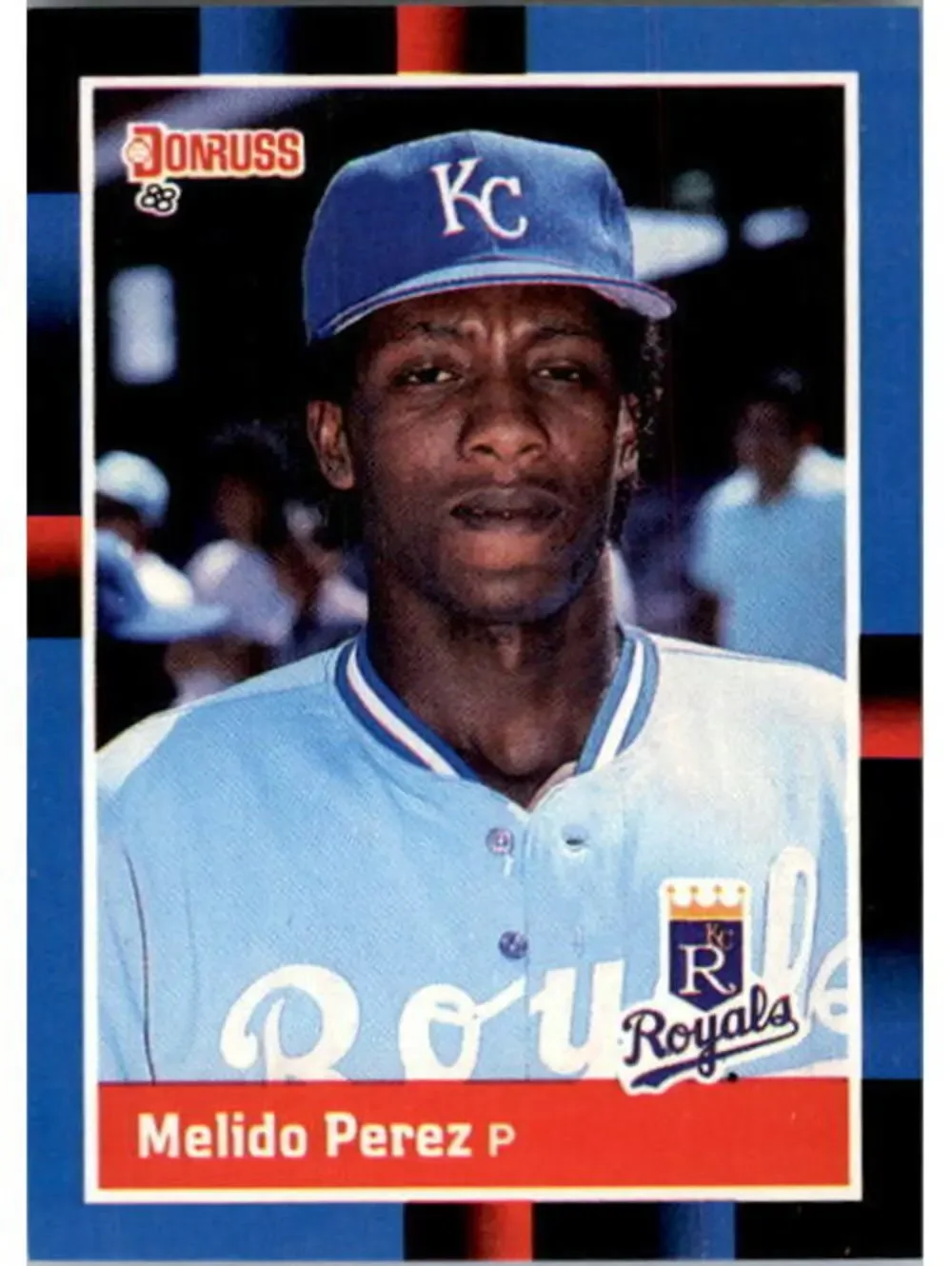 1988 Melido Perez Donruss Baseball Card #589